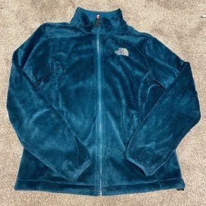 Teal Northface Jacket